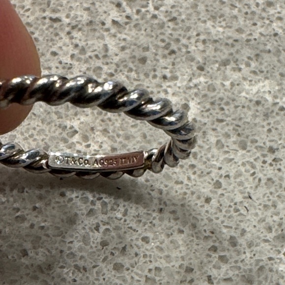 Tiffany & Co. Twist Rope Ring - Picture 3 of 5